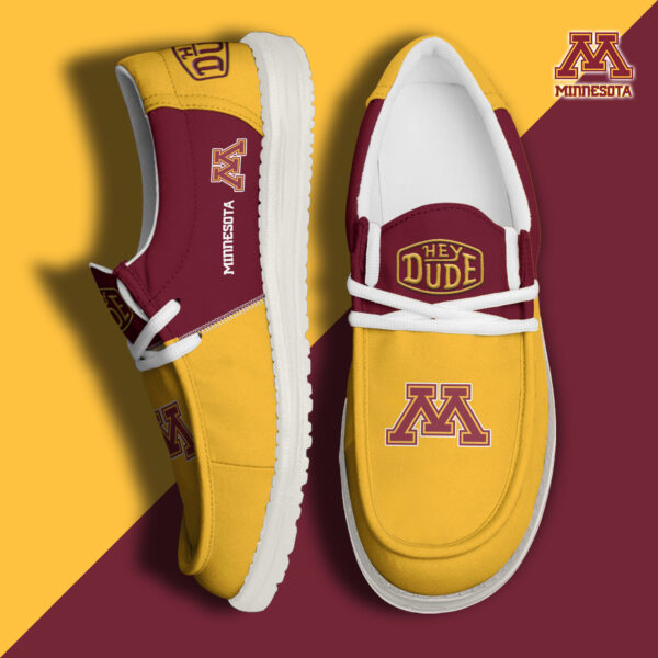 Tubopro Minnesota Golden Gophers Personalized Hey Dude Shoes For Men And Women