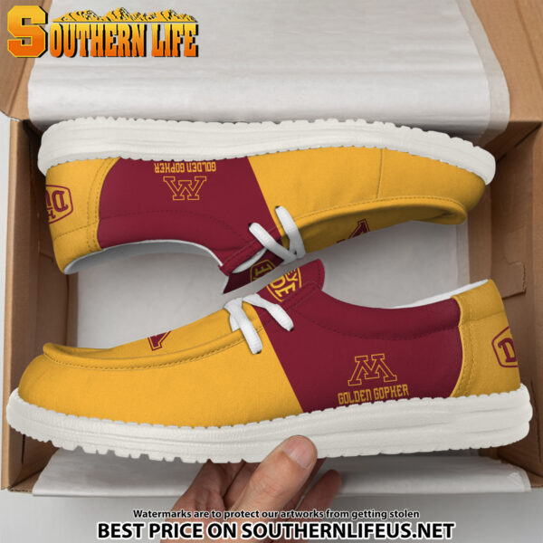 Tubopro Minnesota Golden Gophers Personalized Hey Dude Shoes For Men And Women - Image 3
