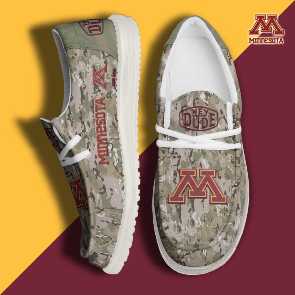 Tubopro Minnesota Golden Gophers Personalized Hey Dude Shoes For Men And Women
