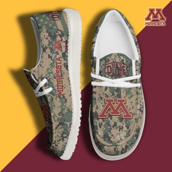 Tubopro Minnesota Golden Gophers Personalized Hey Dude Shoes For Men And Women