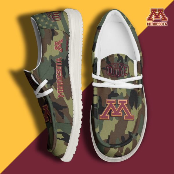 Tubopro Minnesota Golden Gophers Personalized Hey Dude Shoes For Men And Women