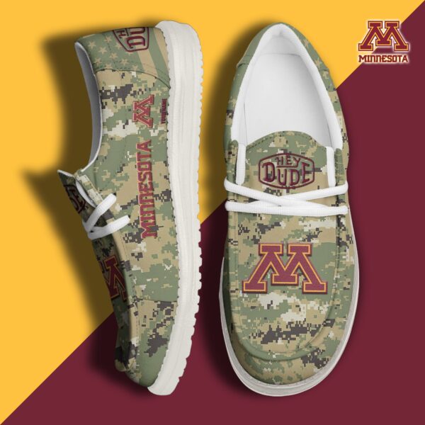 Tubopro Minnesota Golden Gophers Personalized Hey Dude Shoes For Men And Women