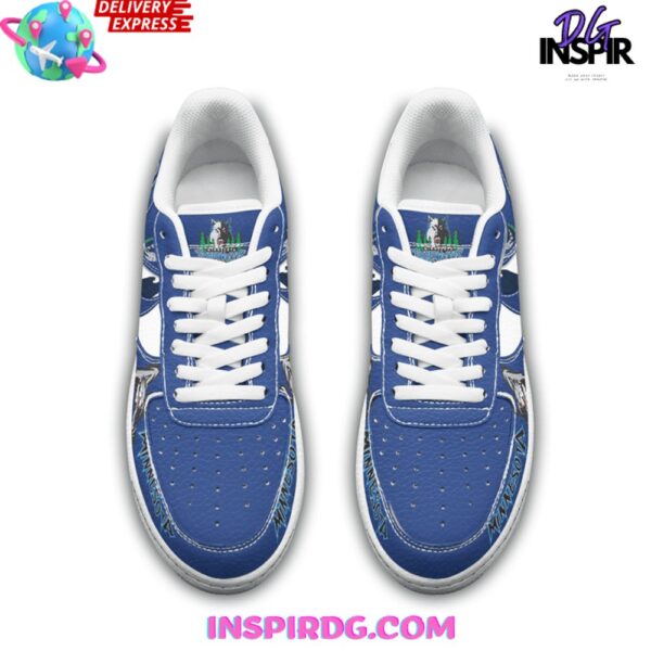 Tubopro Minnesota Timberwolves Air Low-Top Sneakers Shoes For Men And Women - Image 2