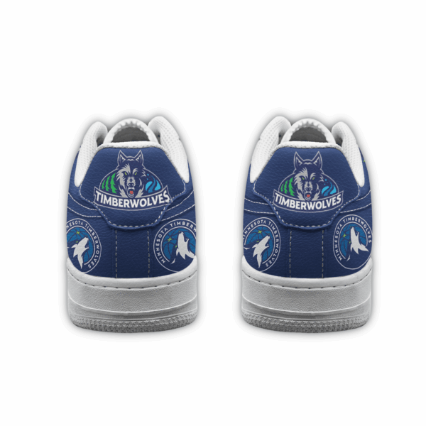 Tubopro Minnesota Timberwolves Air Low-Top Sneakers Shoes For Men And Women - Image 3