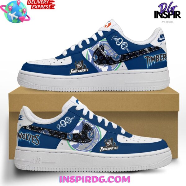 Tubopro Minnesota Timberwolves Air Low-Top Sneakers Shoes For Men And Women - Image 2