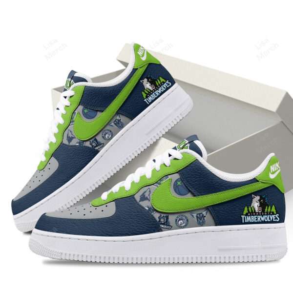 Tubopro Minnesota Timberwolves Air Low-Top Sneakers Shoes For Men And Women - Image 2