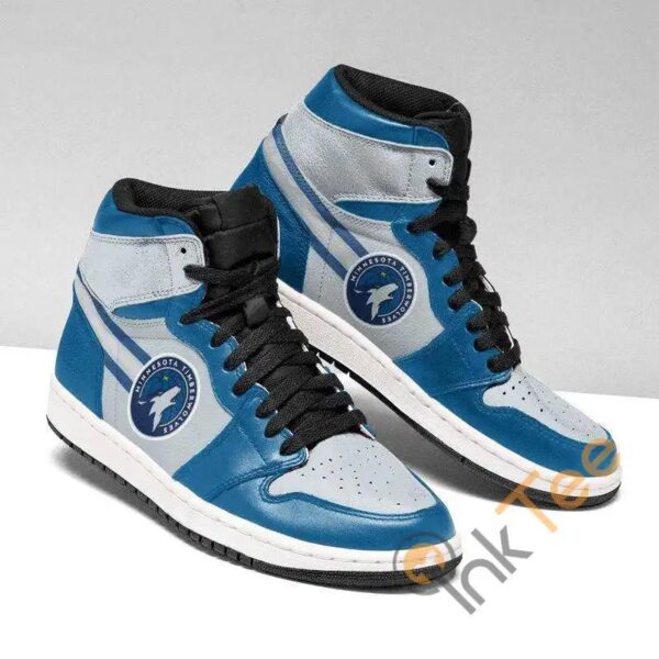 Tubopro Minnesota Timberwolves NBA AJ1 High Sneakers Shoes For Men And Women