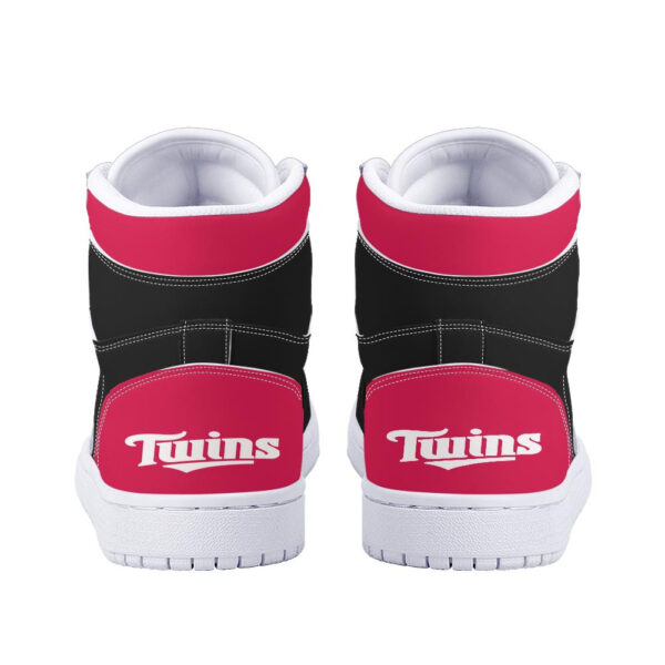 Tubopro Minnesota Twins AJ1 High Sneakers Shoes For Men And Women - Image 4