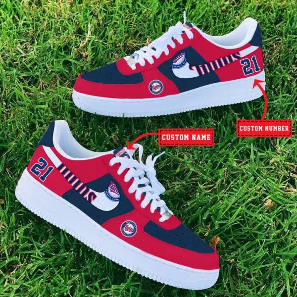 Tubopro Minnesota Twins MLB Air Low-Top Sneakers Shoes For Men And Women