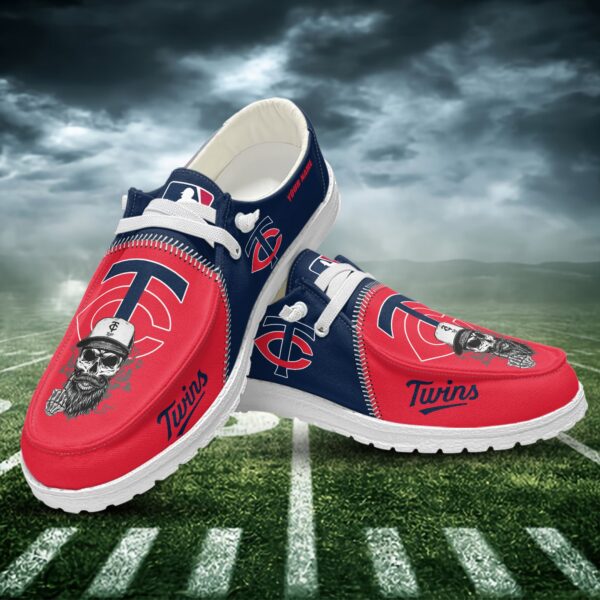 Tubopro Minnesota Twins Personalized Hey Dude Shoes For Men And Women