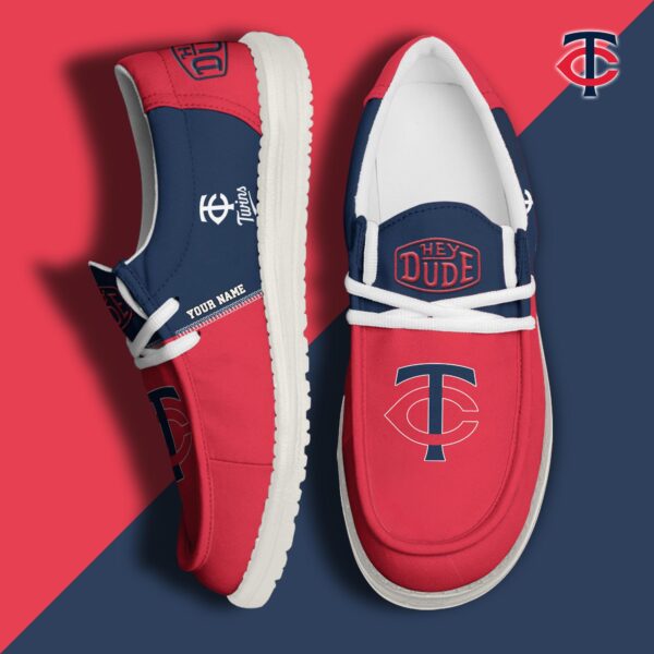 Tubopro Minnesota Twins Personalized Hey Dude Shoes For Men And Women - Image 2