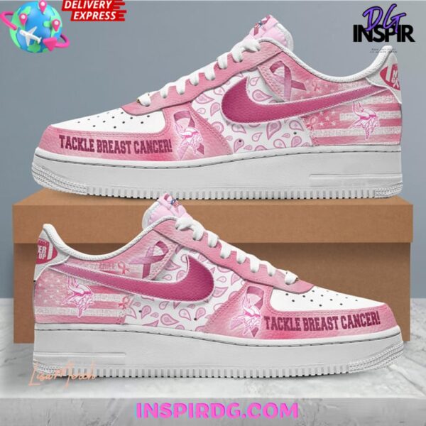 Tubopro Minnesota Vikings Air Low-Top Sneakers Shoes For Men And Women - Image 2