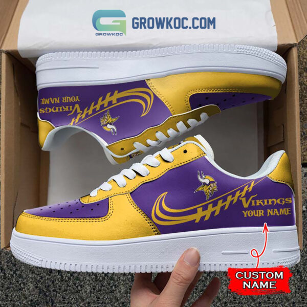 Tubopro Minnesota Vikings Air Low-Top Sneakers Shoes For Men And Women