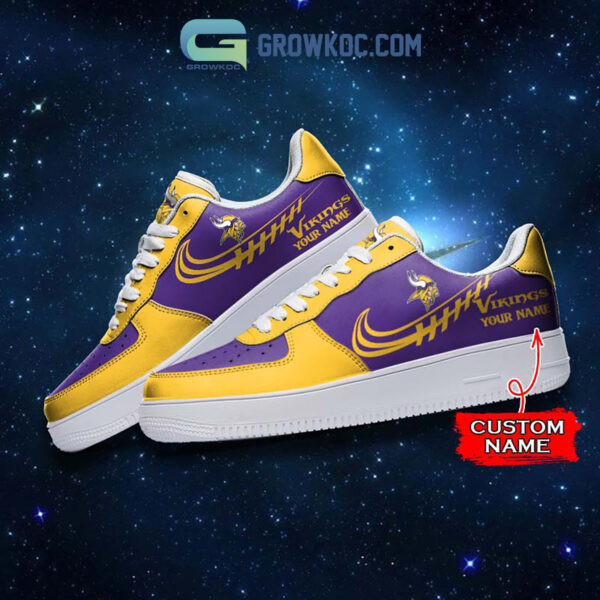 Tubopro Minnesota Vikings Air Low-Top Sneakers Shoes For Men And Women - Image 3