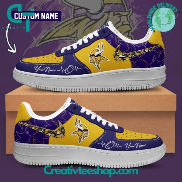 Tubopro Minnesota Vikings Air Low-Top Sneakers Shoes For Men And Women
