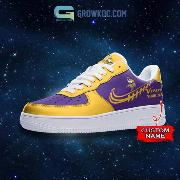 Tubopro Minnesota Vikings Air Low-Top Sneakers Shoes For Men And Women - Image 2