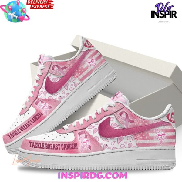 Tubopro Minnesota Vikings Air Low-Top Sneakers Shoes For Men And Women - Image 3
