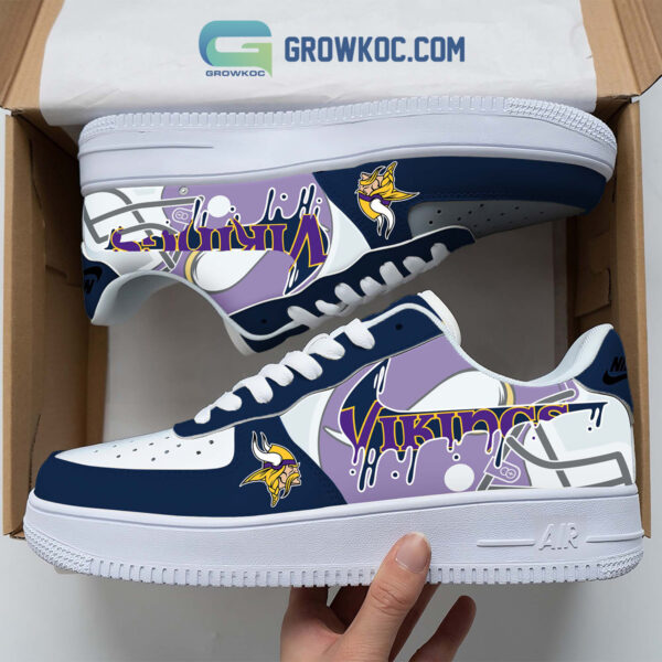 Tubopro Minnesota Vikings Air Low-Top Sneakers Shoes For Men And Women
