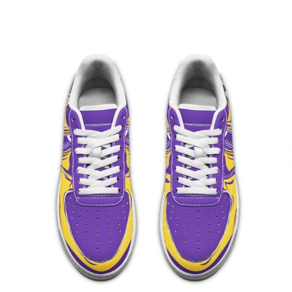 Tubopro Minnesota Vikings Air Low-Top Sneakers Shoes For Men And Women - Image 3