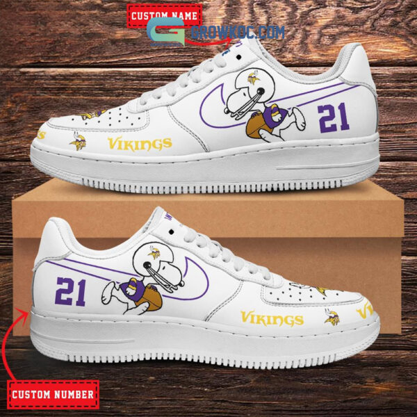 Tubopro Minnesota Vikings Air Low-Top Sneakers Shoes For Men And Women - Image 2