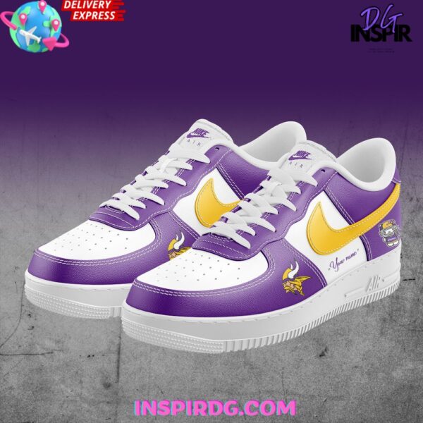 Tubopro Minnesota Vikings Air Low-Top Sneakers Shoes For Men And Women - Image 2