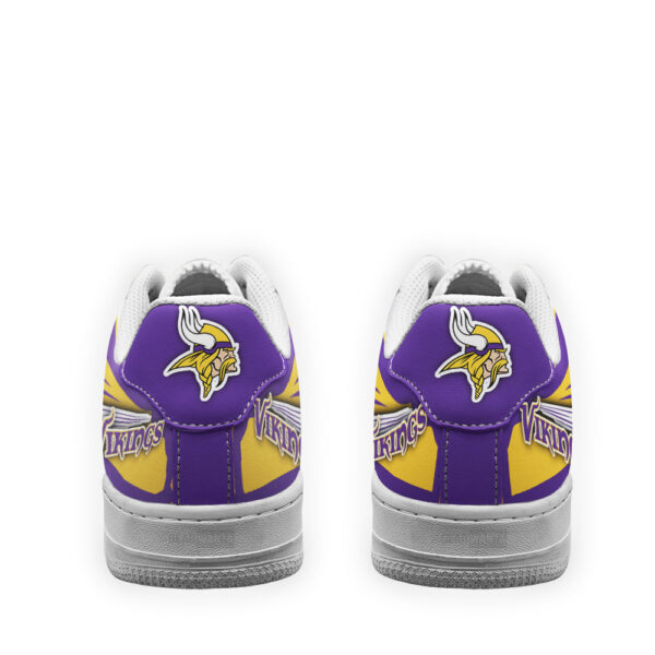 Tubopro Minnesota Vikings Air Low-Top Sneakers Shoes For Men And Women - Image 4
