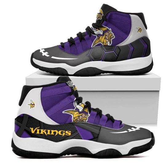 Tubopro Minnesota Vikings AJ13 Sneakers Shoes For Men And Women