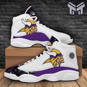 Tubopro Minnesota Vikings AJ13 Sneakers Shoes For Men And Women