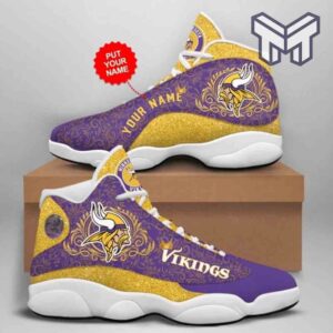 Tubopro Minnesota Vikings AJ13 Sneakers Shoes For Men And Women