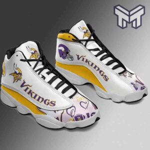 Tubopro Minnesota Vikings AJ13 Sneakers Shoes For Men And Women