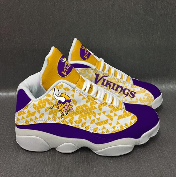 Tubopro Minnesota Vikings AJ13 Sneakers Shoes For Men And Women