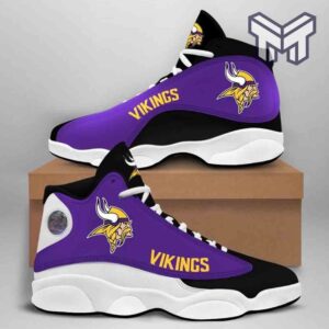 Tubopro Minnesota Vikings AJ13 Sneakers Shoes For Men And Women