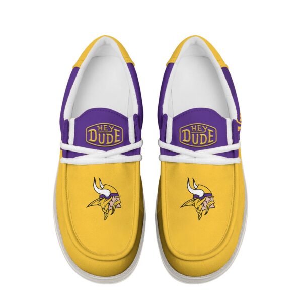 Tubopro Minnesota Vikings Personalized Hey Dude Shoes For Men And Women - Image 3