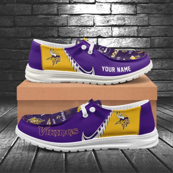 Tubopro Minnesota Vikings Hey Dude Shoes For Men And Women - Image 5