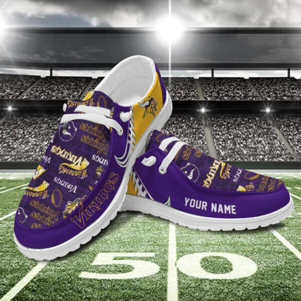 Tubopro Minnesota Vikings Hey Dude Shoes For Men And Women
