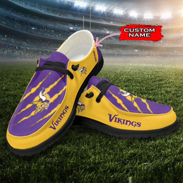 Tubopro Minnesota Vikings Hey Dude Shoes For Men And Women