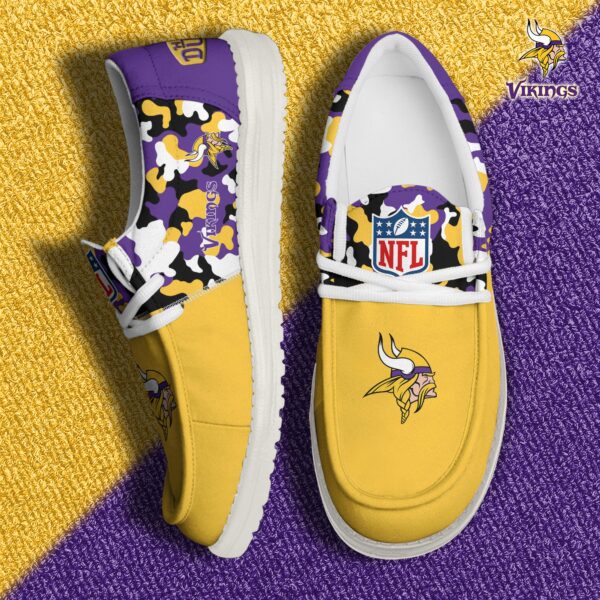Tubopro Minnesota Vikings Hey Dude Shoes For Men And Women
