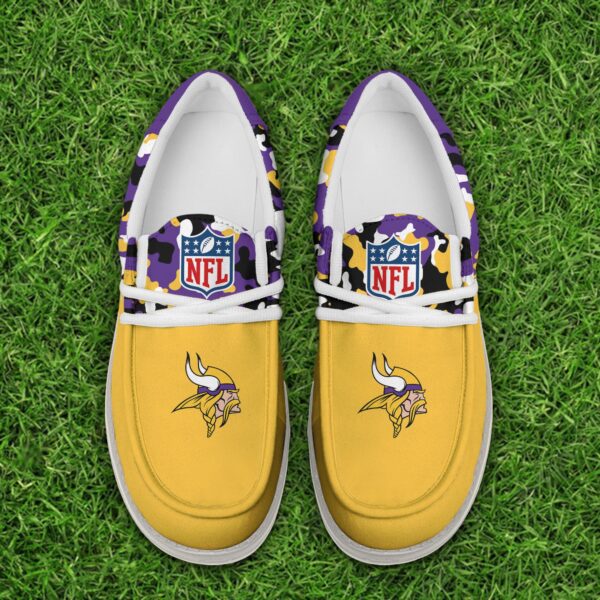 Tubopro Minnesota Vikings Hey Dude Shoes For Men And Women - Image 5