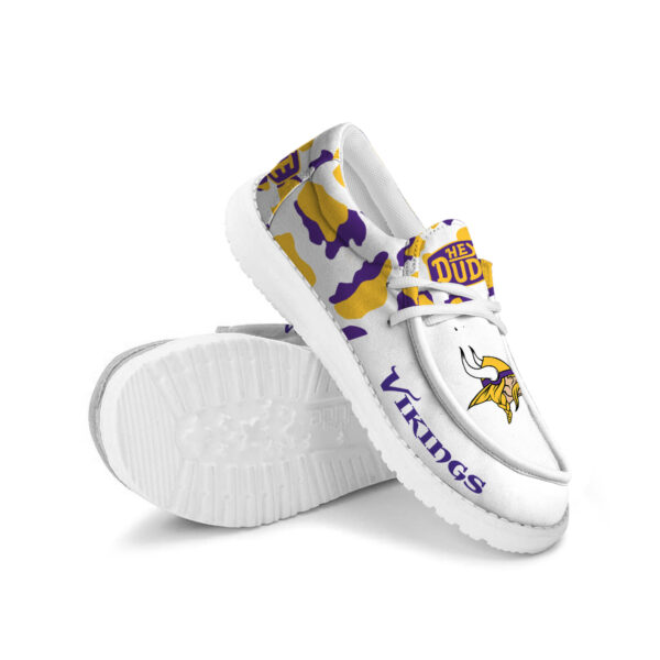 Tubopro Minnesota Vikings Hey Dude Shoes For Men And Women - Image 4