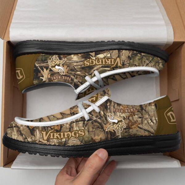 Tubopro Minnesota Vikings Hey Dude Shoes For Men And Women - Image 4