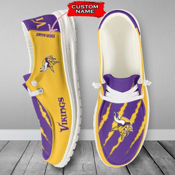Tubopro Minnesota Vikings Hey Dude Shoes For Men And Women - Image 6