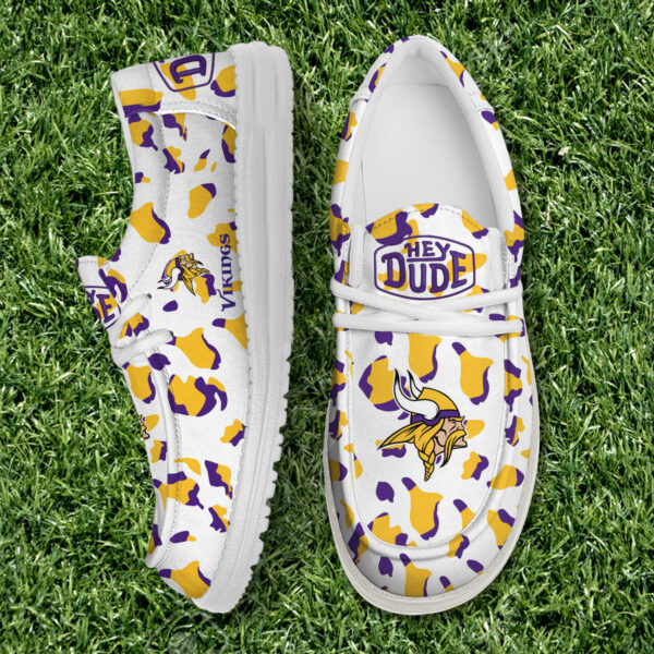 Tubopro Minnesota Vikings Hey Dude Shoes For Men And Women Ver2 - Image 2