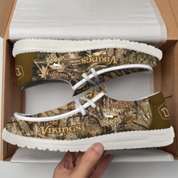 Tubopro Minnesota Vikings Hey Dude Shoes For Men And Women - Image 3