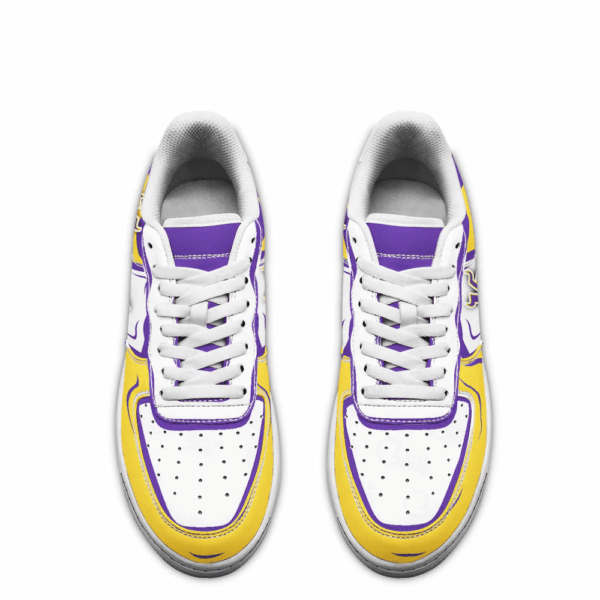 Tubopro Minnesota Vikings NFL Air Low-Top Sneakers Shoes For Men And Women - Image 2