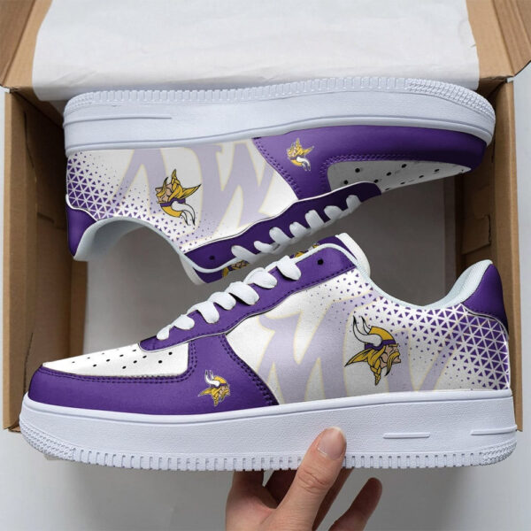 Tubopro Minnesota Vikings NFL Air Low-Top Sneakers Shoes For Men And Women