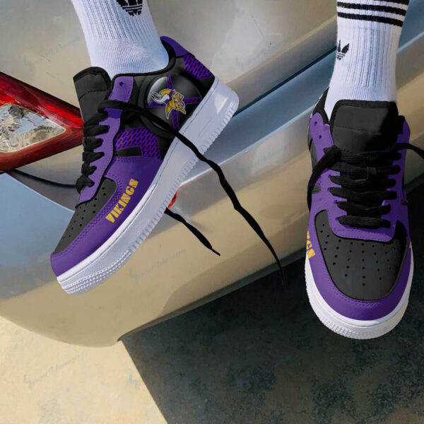 Tubopro Minnesota Vikings NFL Air Low-Top Sneakers Shoes For Men And Women