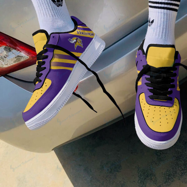 Tubopro Minnesota Vikings NFL Air Low-Top Sneakers Shoes For Men And Women