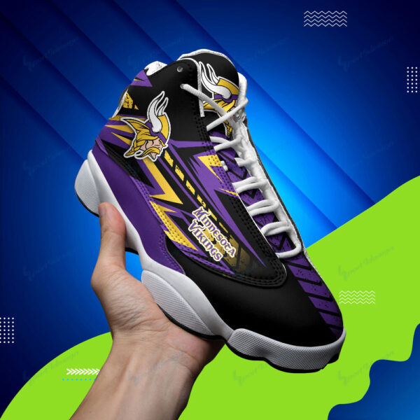Tubopro Minnesota Vikings NFL AJ13 Sneakers Shoes For Men And Women
