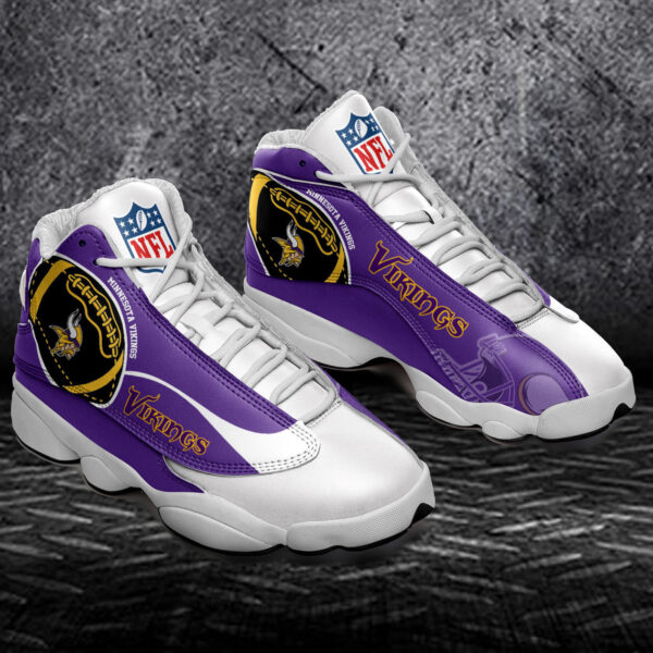 Tubopro Minnesota Vikings NFL AJ13 Sneakers Shoes For Men And Women