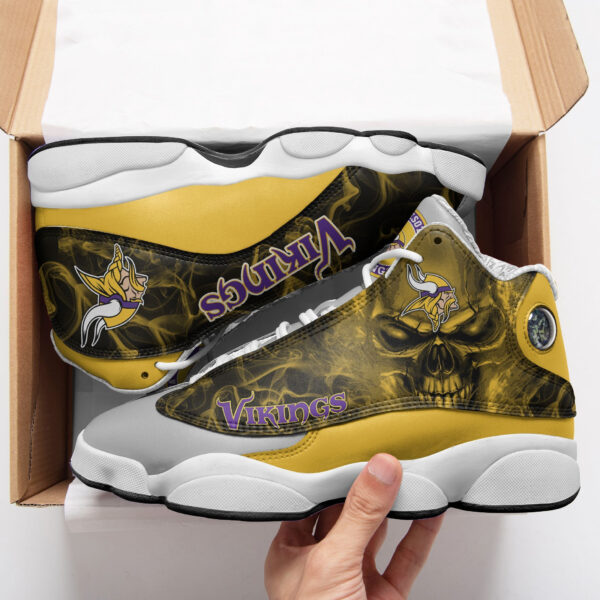 Tubopro Minnesota Vikings NFL AJ13 Sneakers Shoes For Men And Women